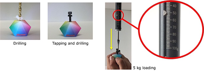 Drilling / Tapping and drilling / 5 kg loading